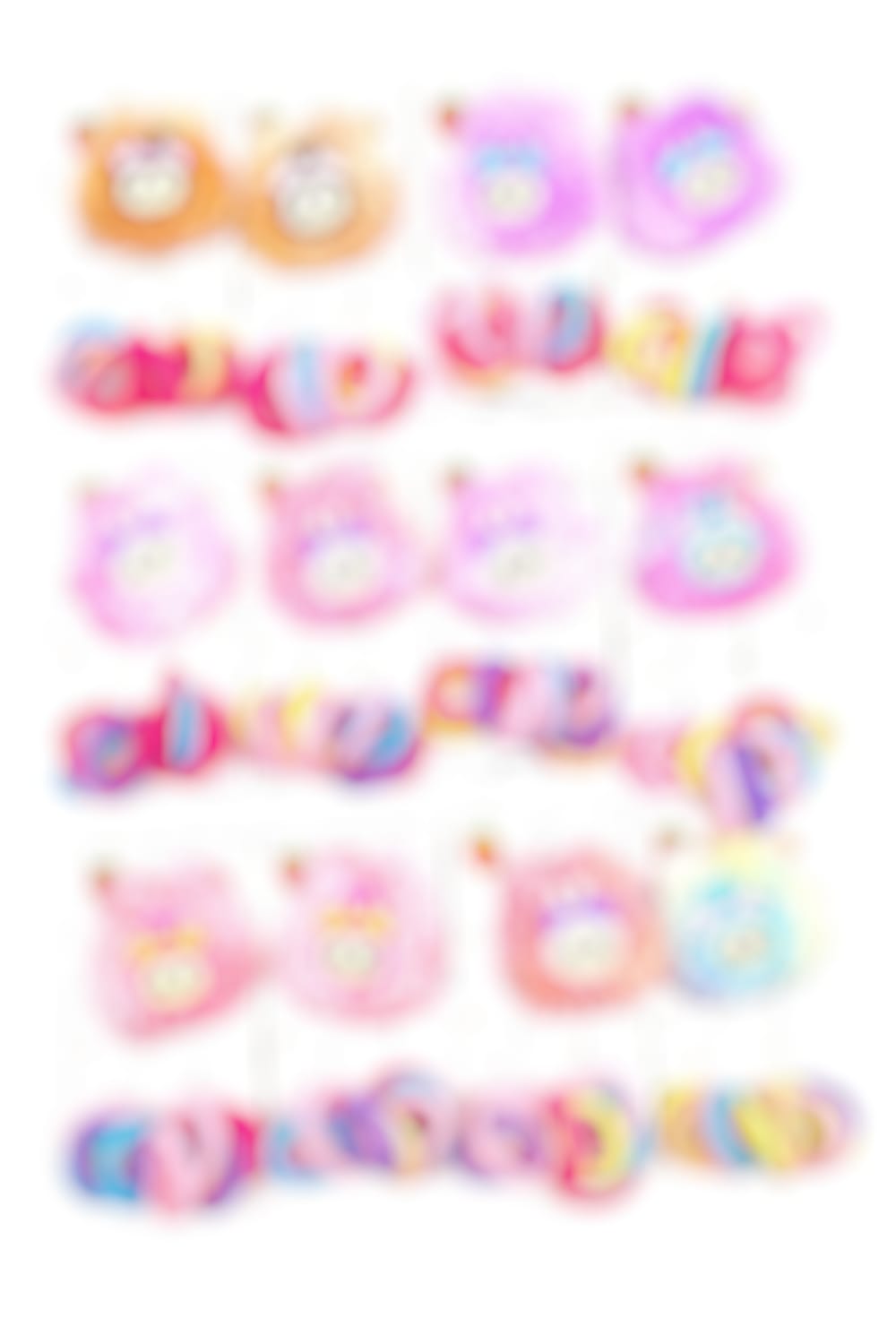Character Little Girls Ponytail Holders