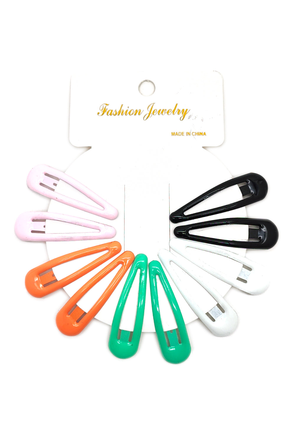 Multi Color Hair Snap Clips