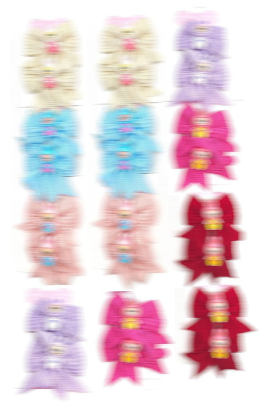 Character Kids Bow Hair Clips