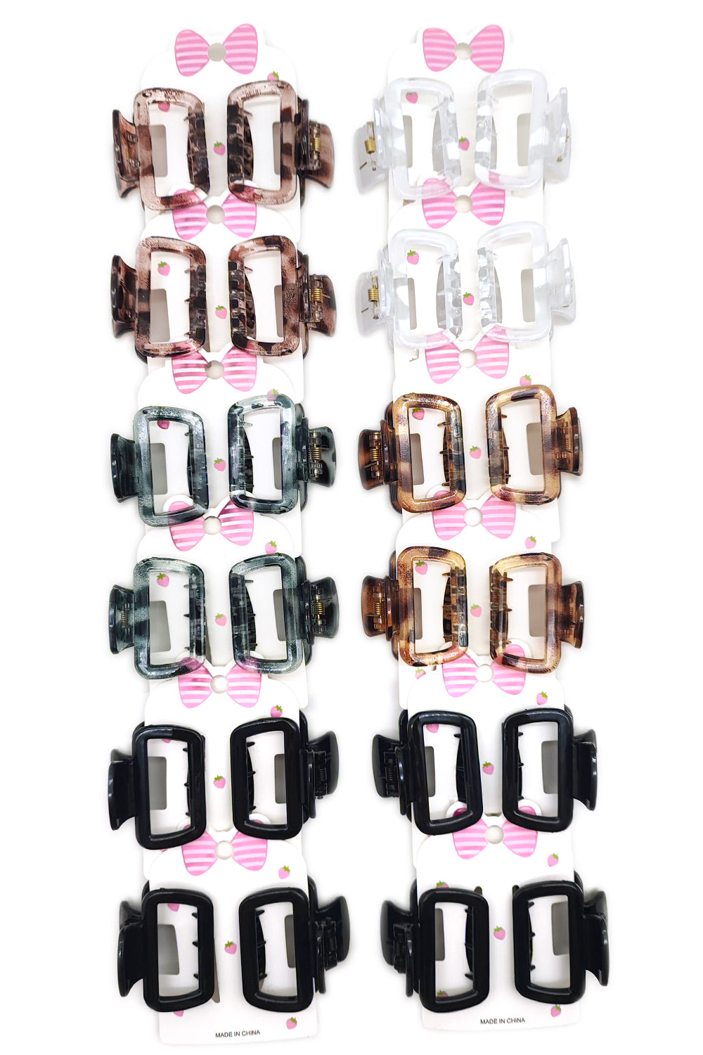 24-piece Hair Claw Clip