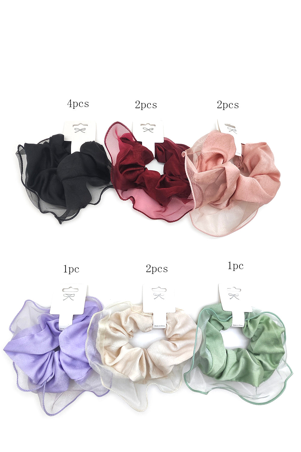Women's Silk Hair Scrunchies