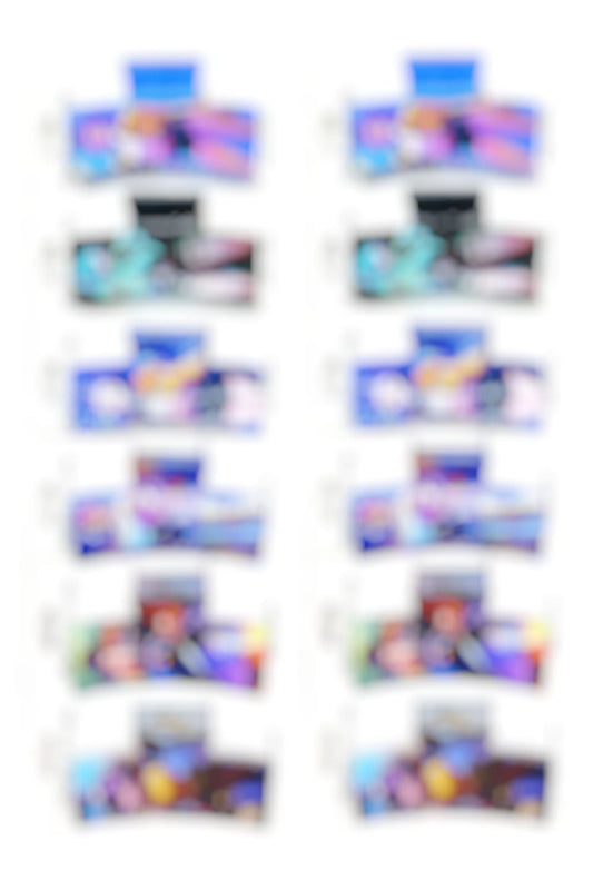 Character Hair Claw Clips