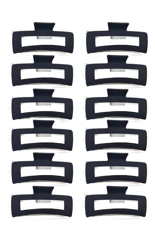 Rectangular Hair Claw Clip