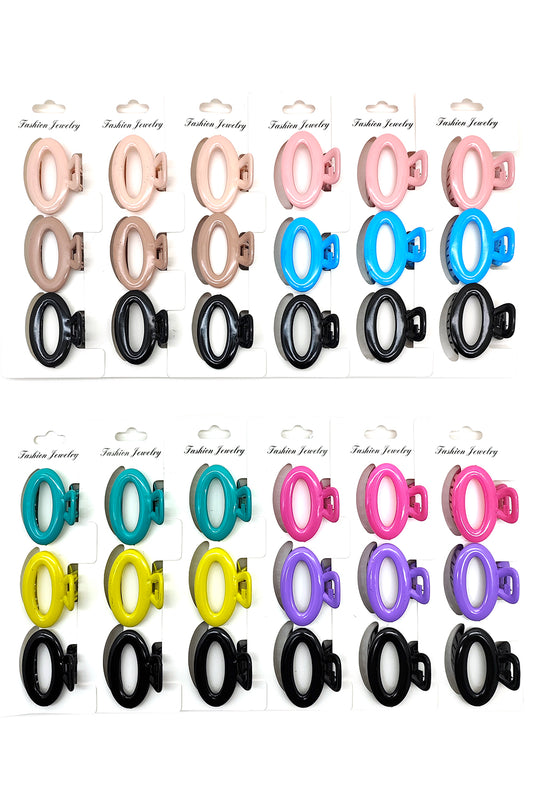 3-piece Small Hair Clips