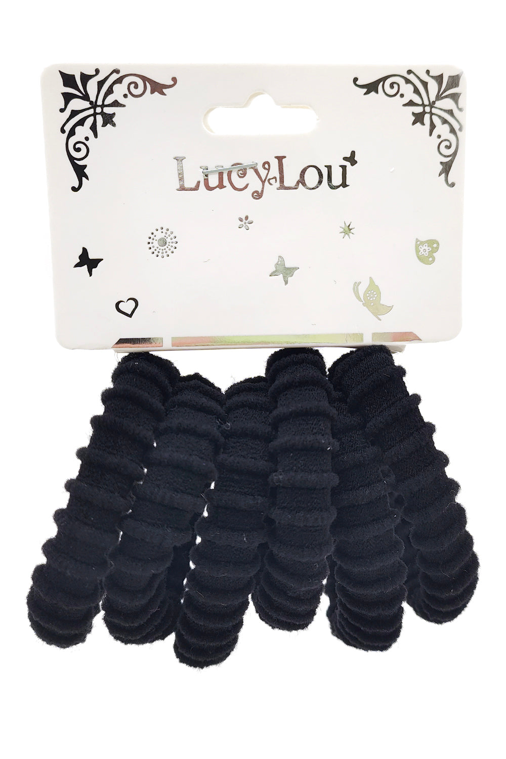 Black Seamless Hair Tie