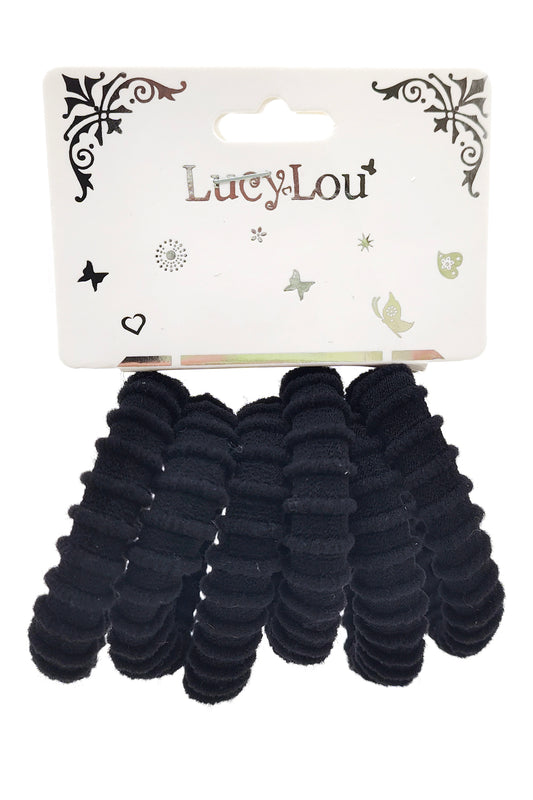 Black Seamless Hair Tie