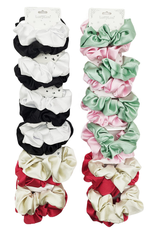 2-piece Satin Hair Scrunchies