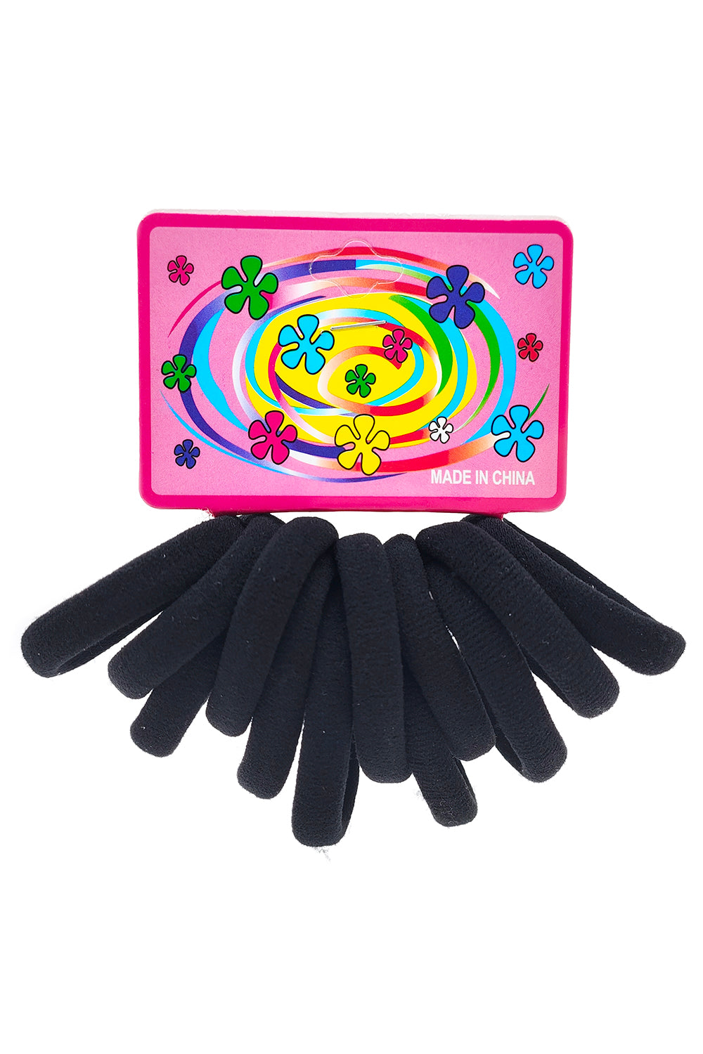 Black Seamless Hair Tie