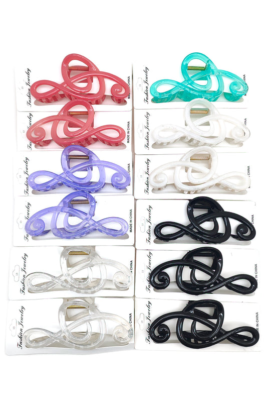 Music Note Hair Claw Clip
