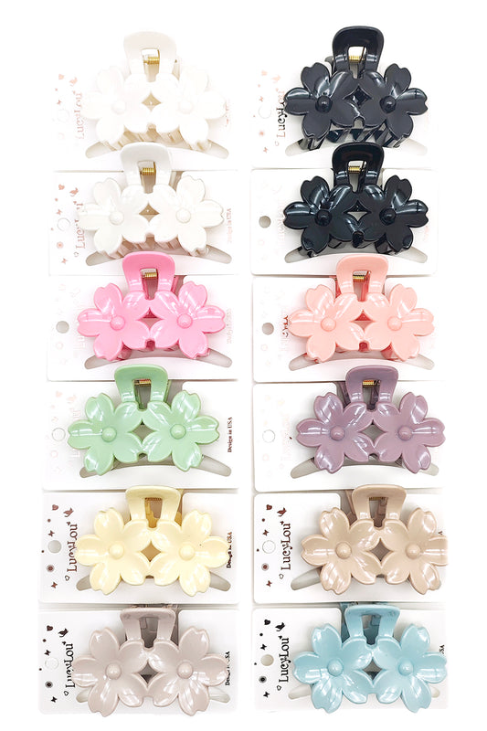 Cherry Blossom Hair Claw Clip