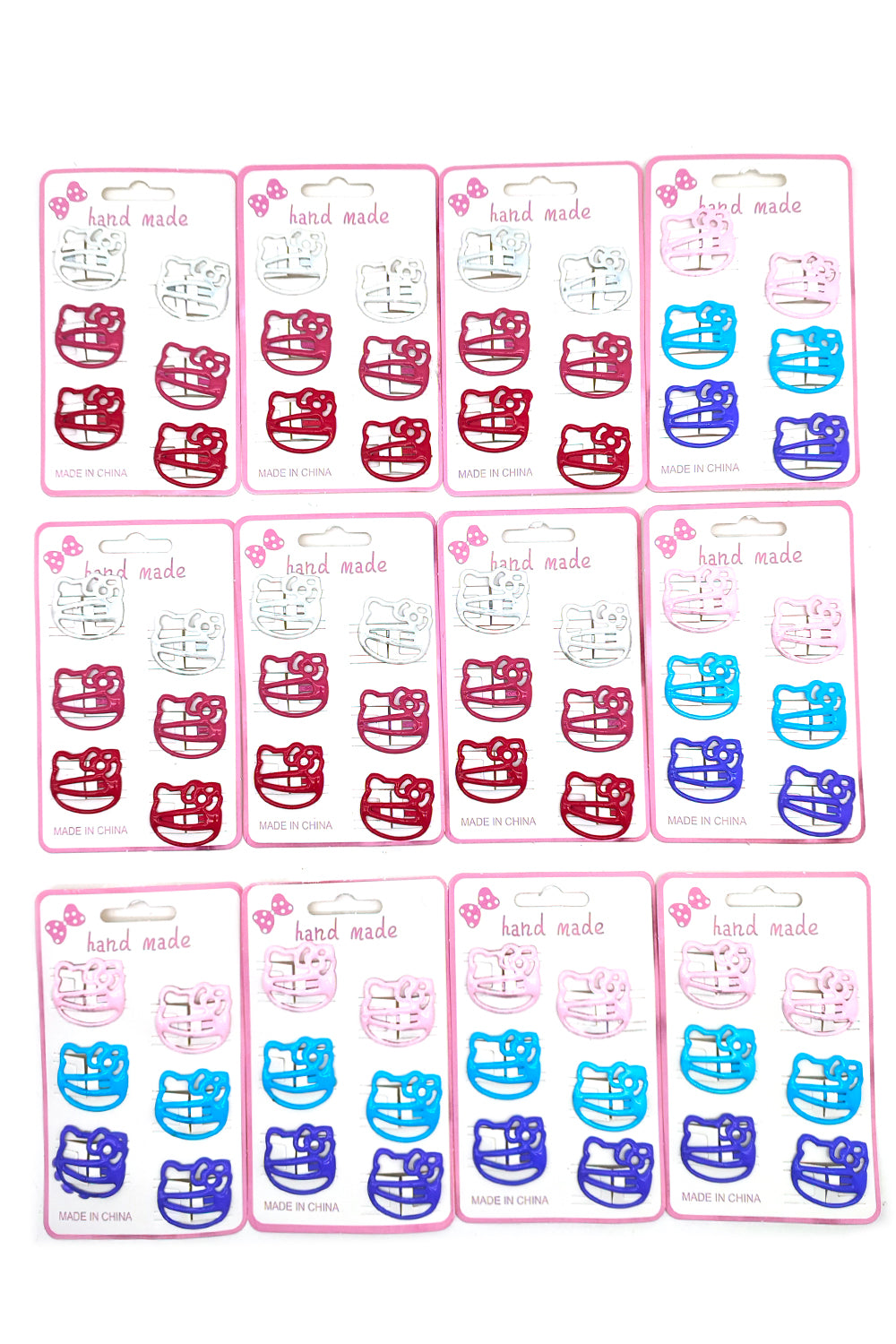 Cat Design Snap Clips