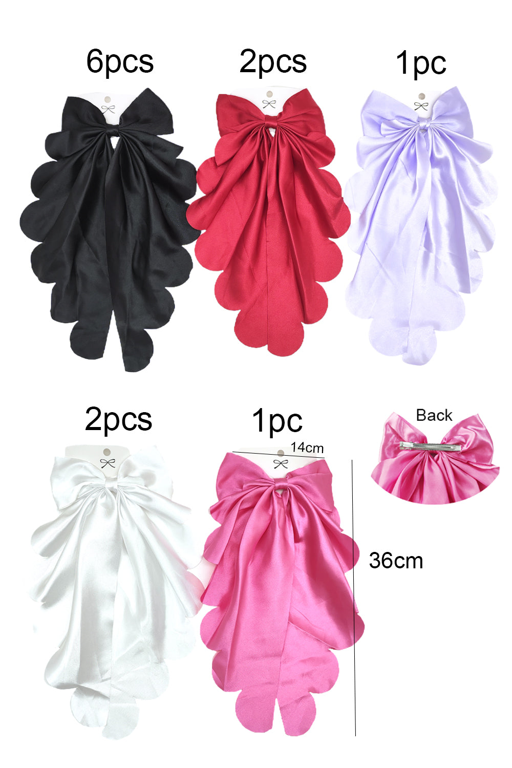 Bow Design Hair Barrette