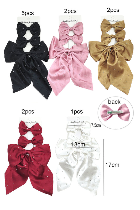 Bow Design Hair Barrettes