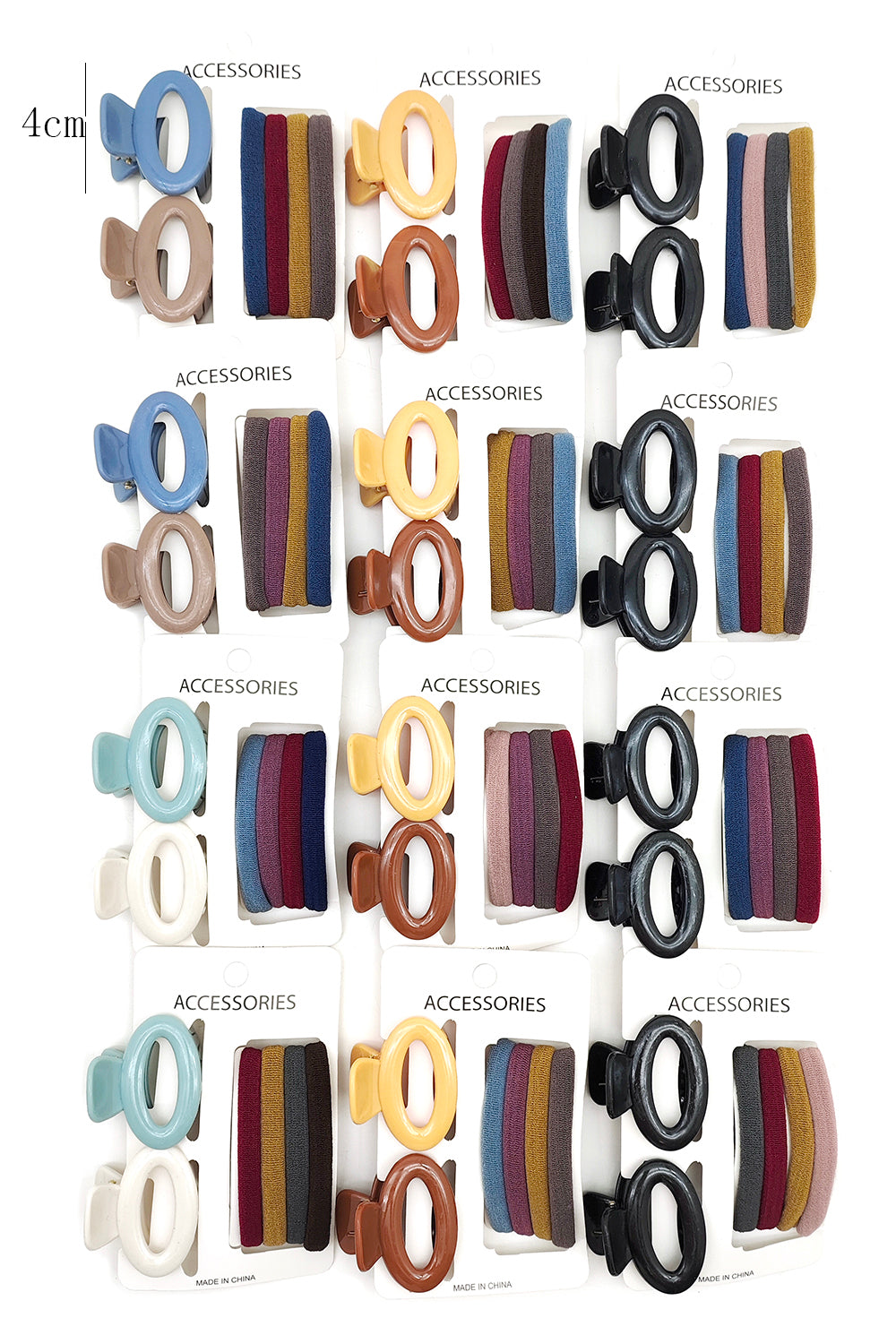 Hair Clips and Hair Ties Set