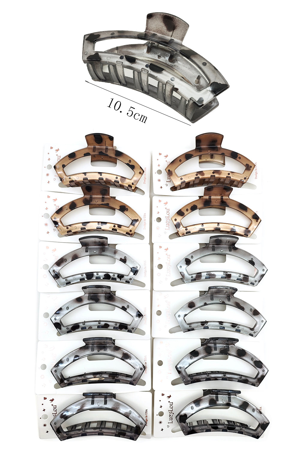 Tortoise Hair Claw Clips