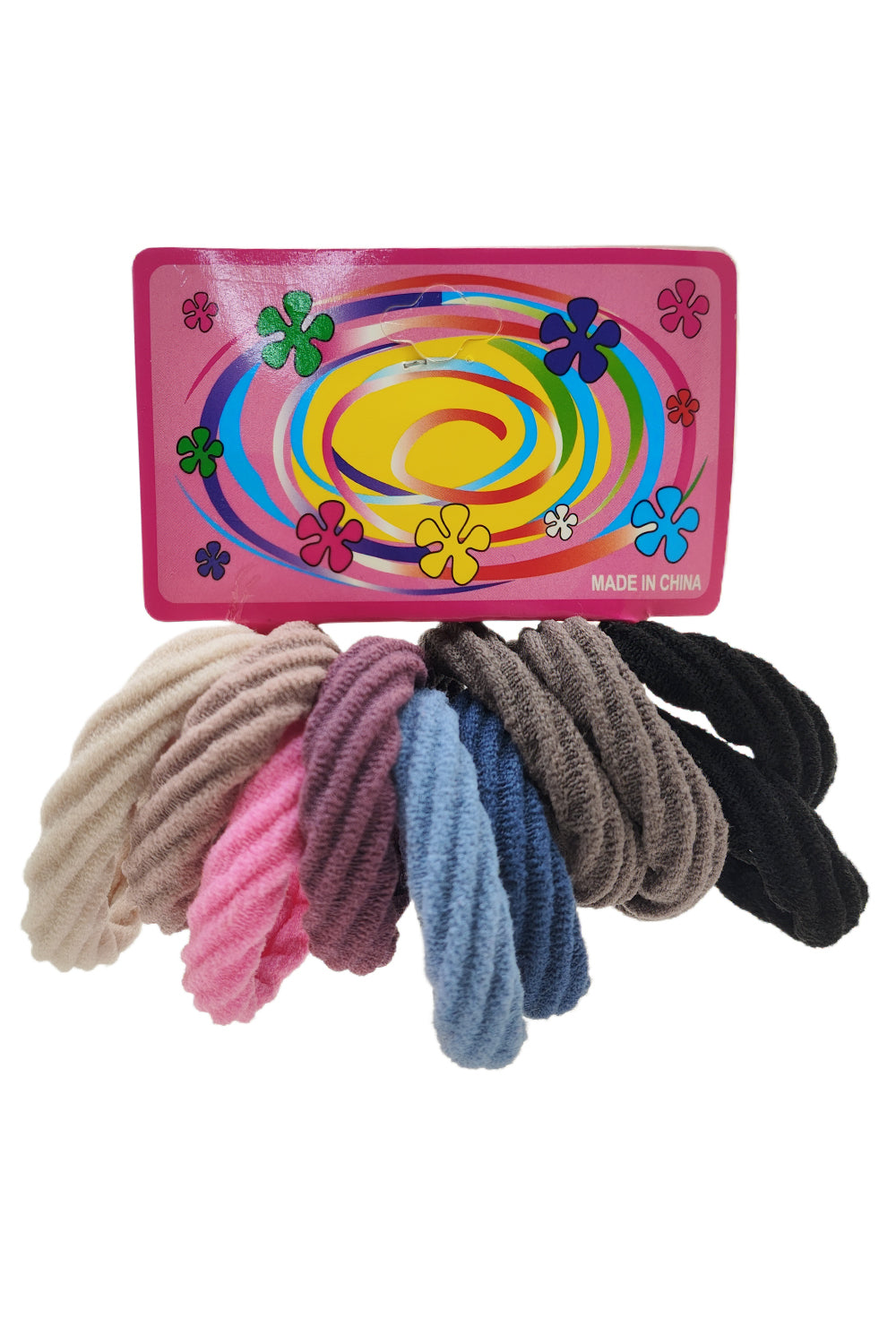 Multi-Color Seamless 10-piece Hair Ties