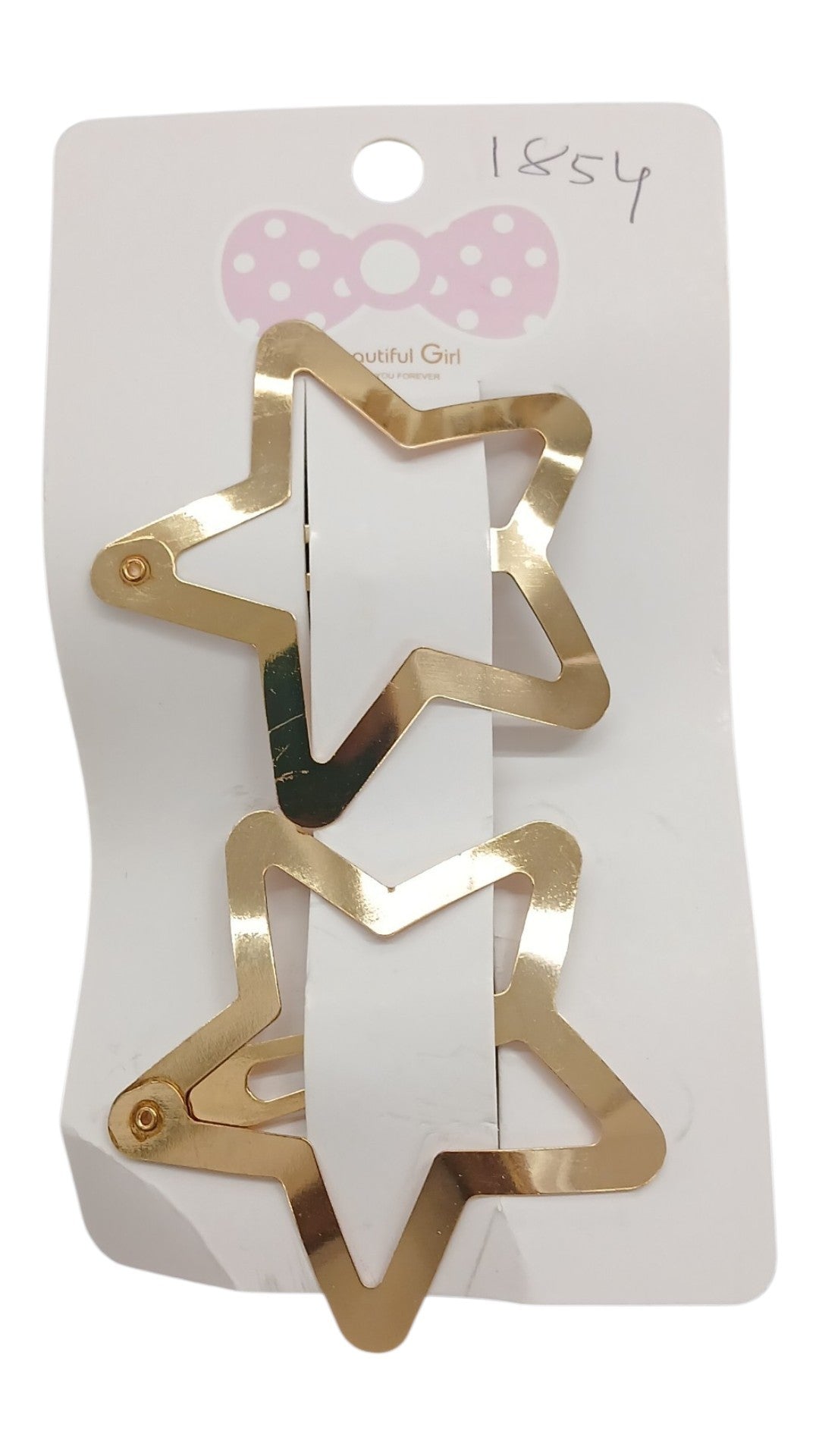 2-piece Star Snap Hair Clip
