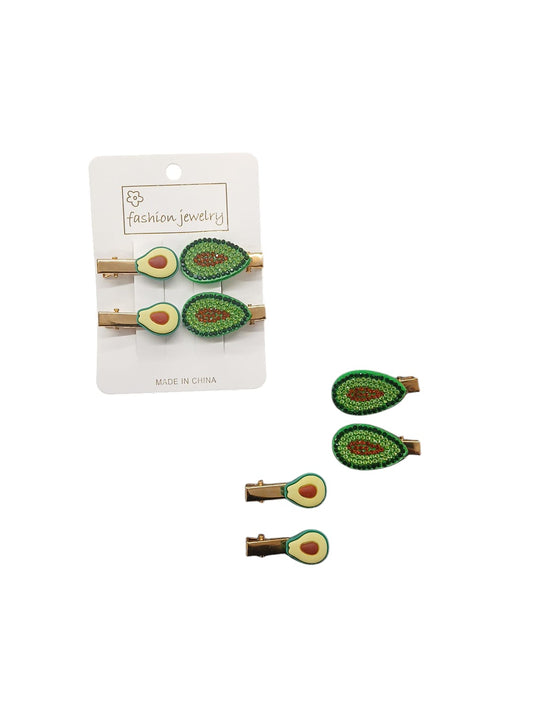Avocado Design Girls Hair Clip