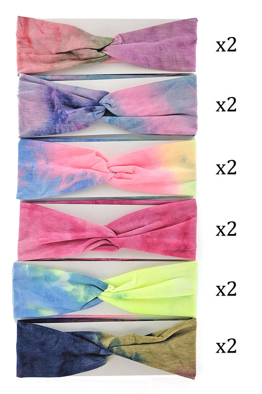 Tye Dye Design Headband Hair