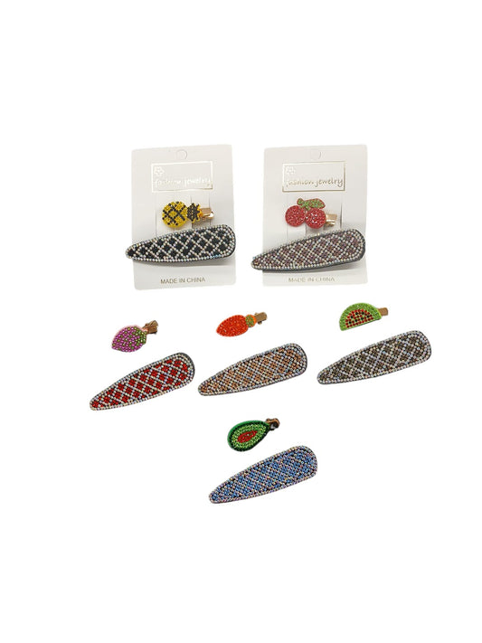 Rhinestones Design Hair Clip