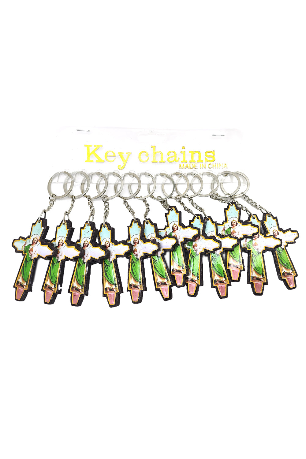 San Judas Tadeo Cross Key-Chain