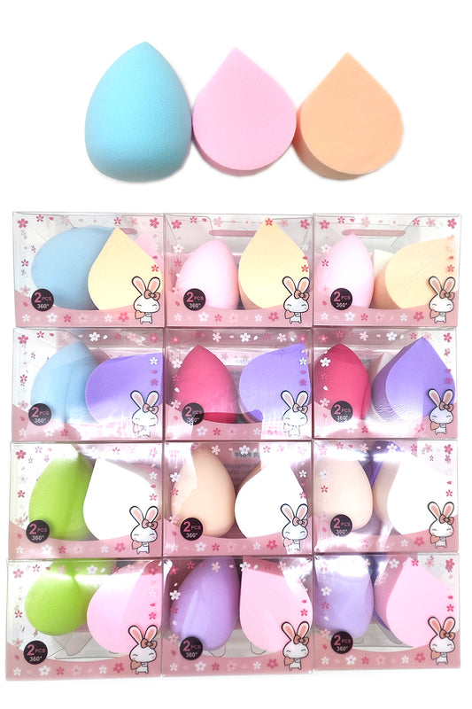 3-Piece Makeup Sponge Set