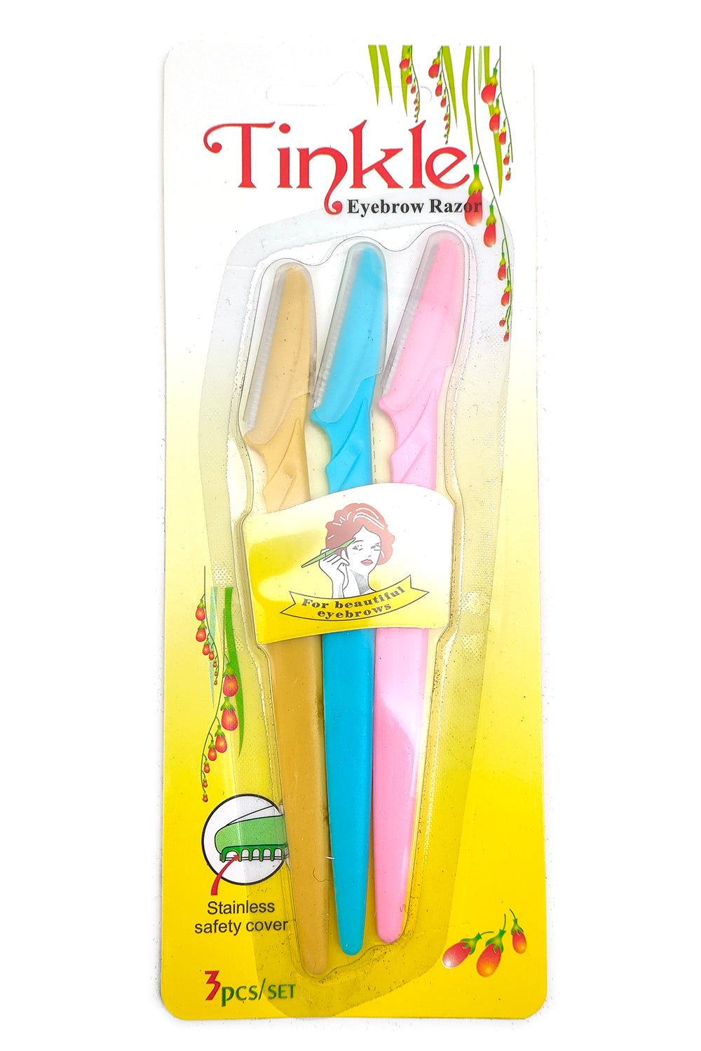 3-Piece Eyebrow Razor