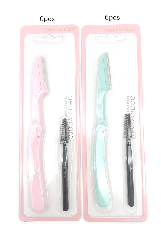 Eyebrow Razor & Spoolie Set