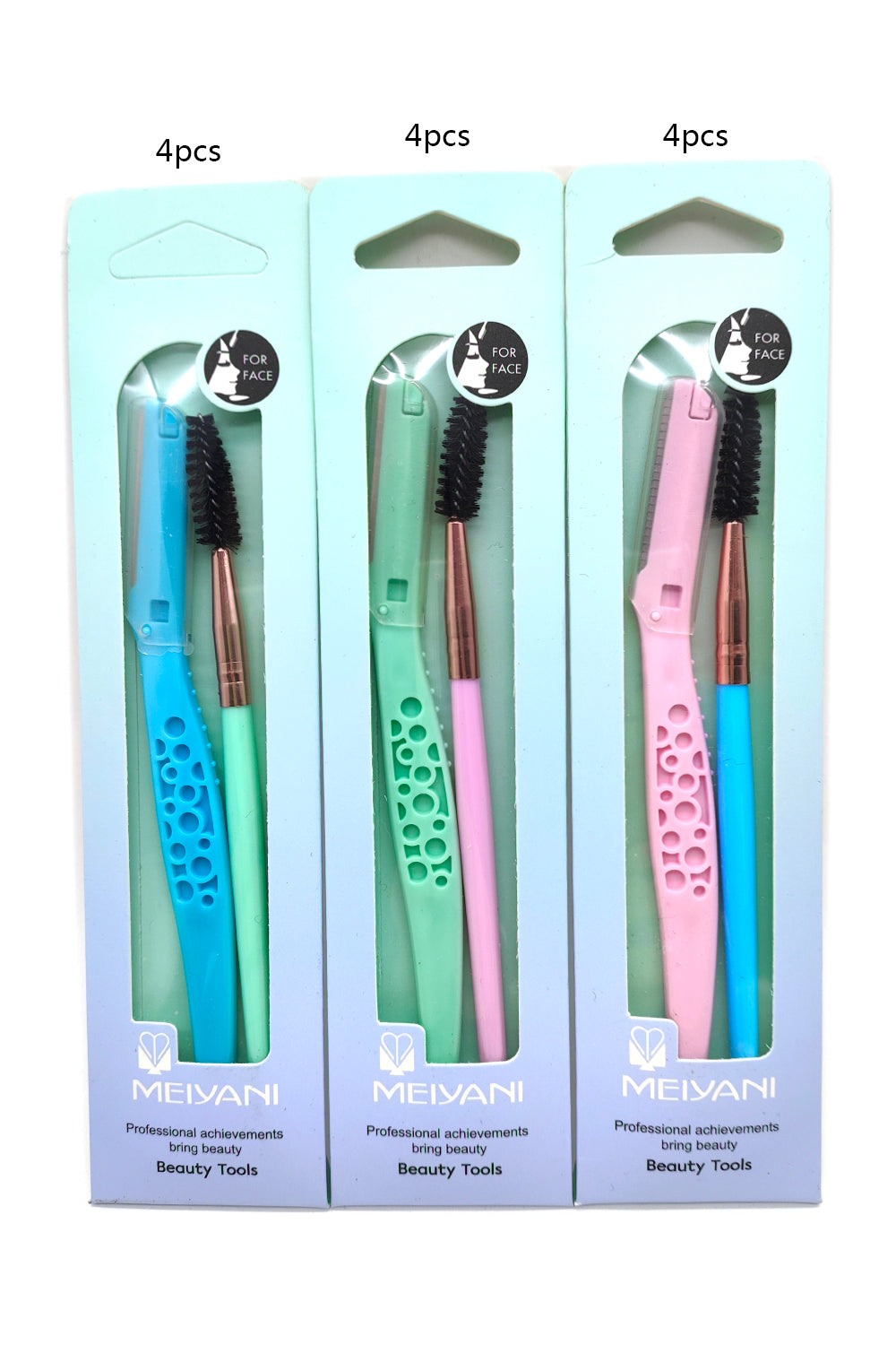Eyebrow Razor & Spoolie Brush Set