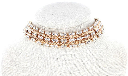 Choker Rhinestone Necklace