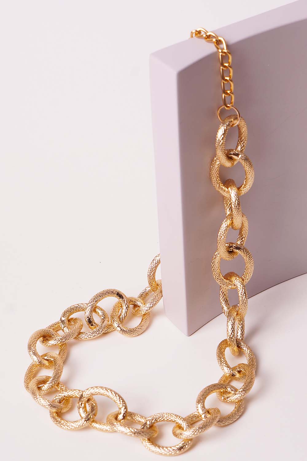 Gold Link Chain Necklace