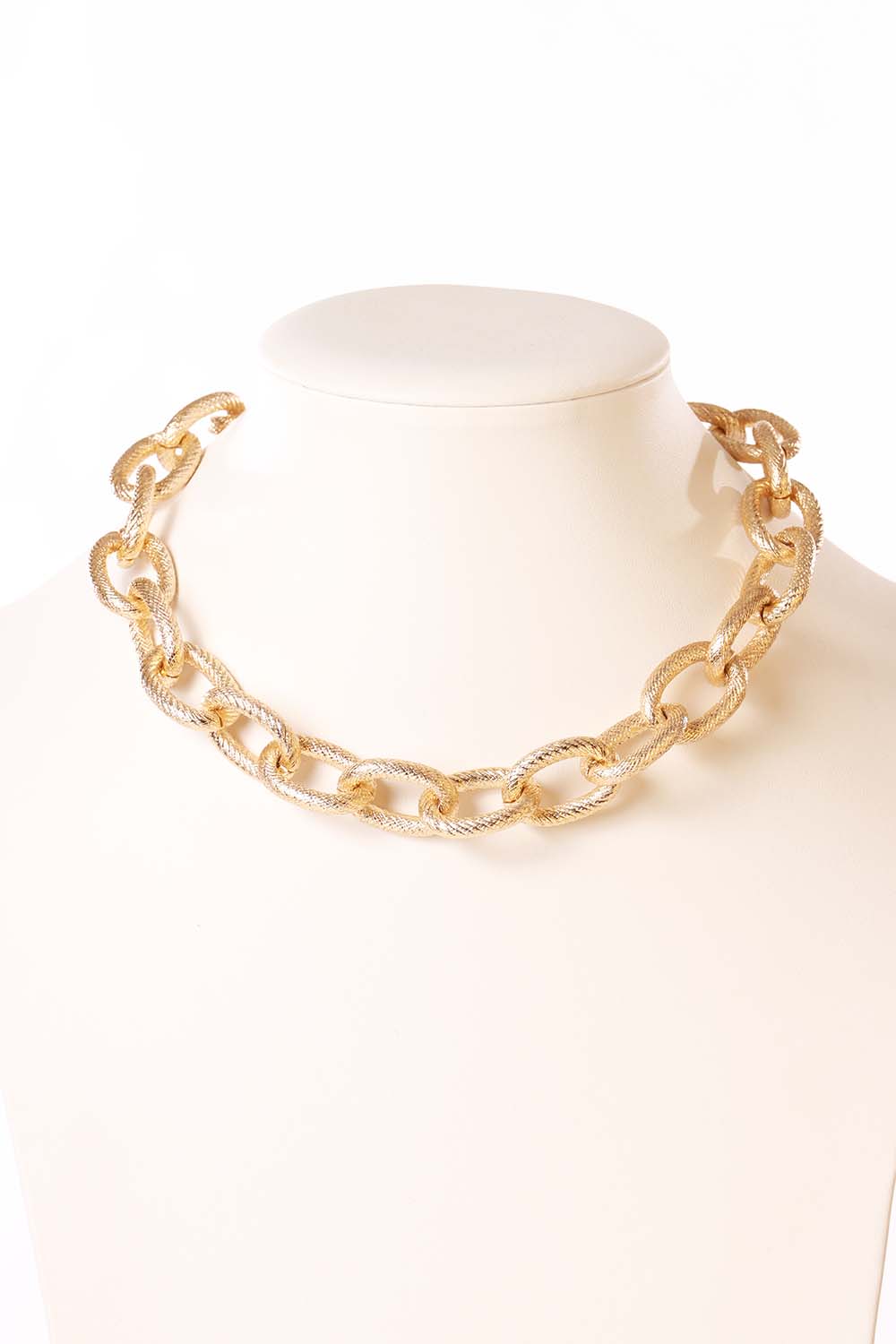 Gold Link Chain Necklace