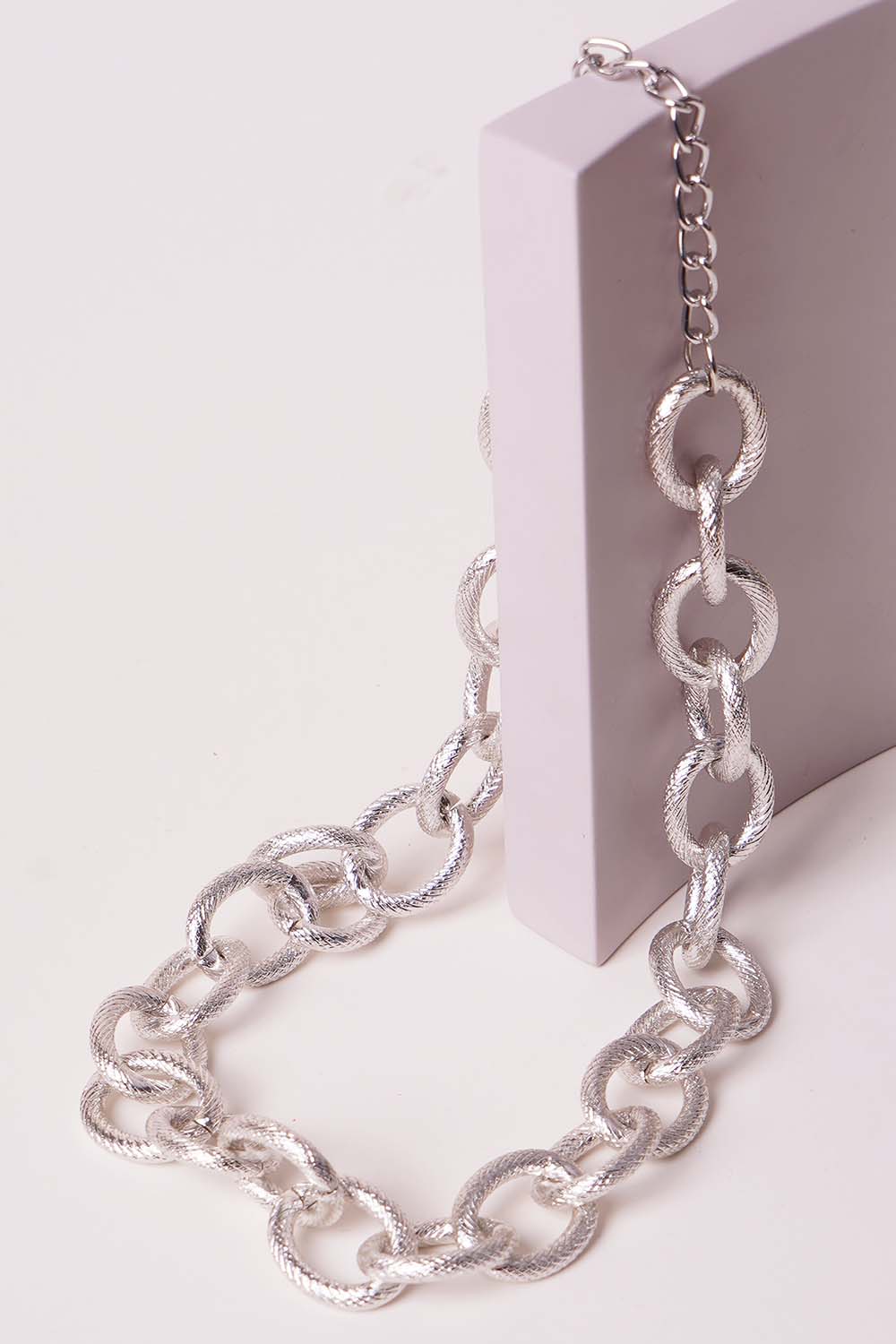 Silver Link Chain Necklace