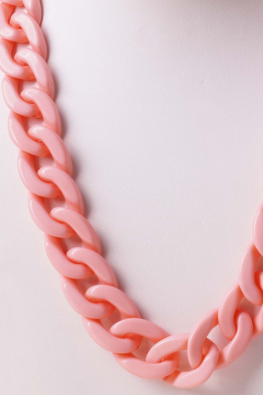 Pink Chain Necklace