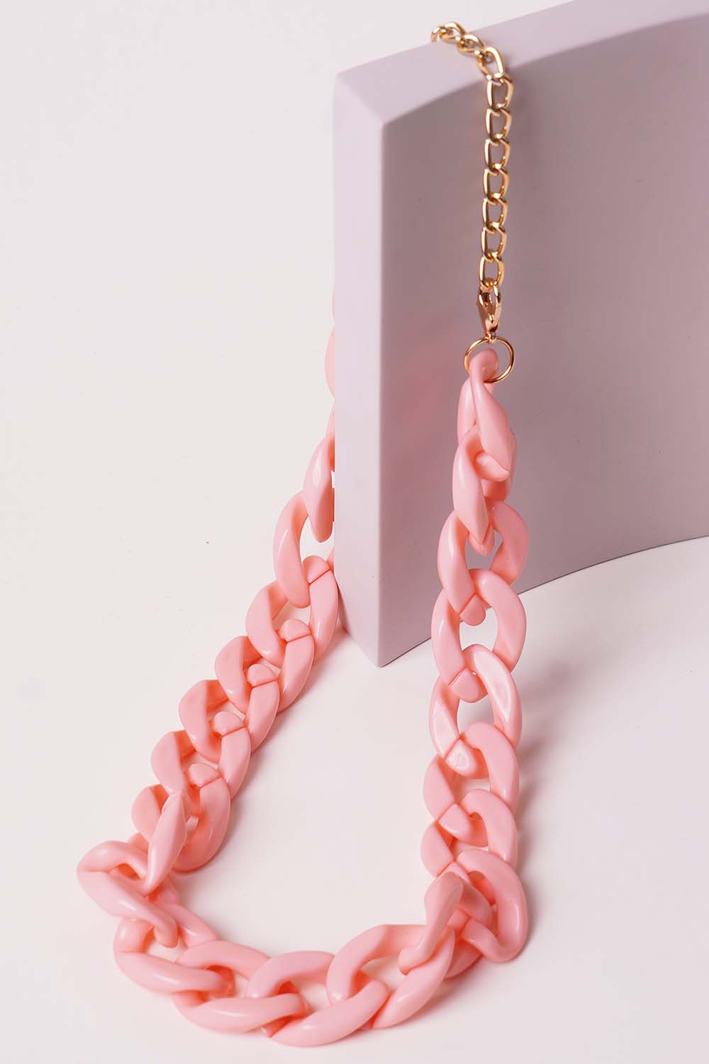 Pink Chain Necklace