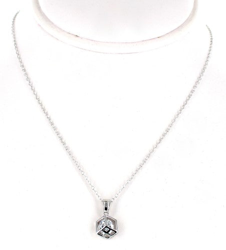 Cubic Zirconia Pendant Necklace