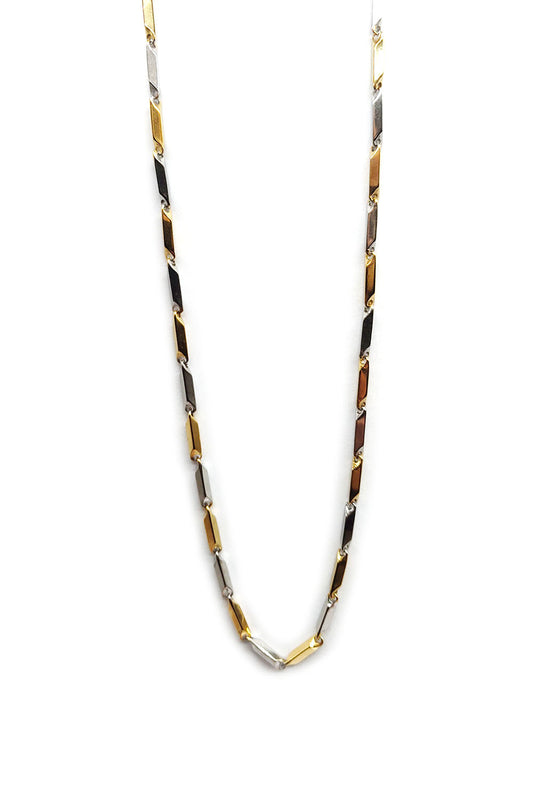 Tri-color Stainless Steel Chain