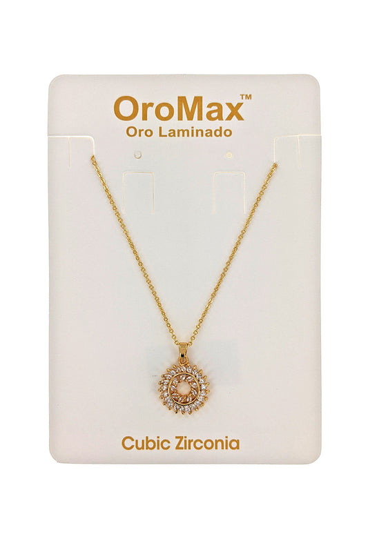 Gold Dipped Pendant Necklace