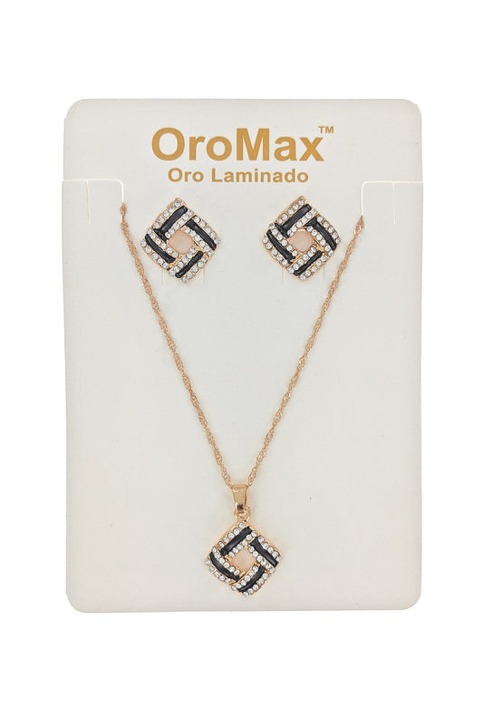 Gold Dipped Necklace Set