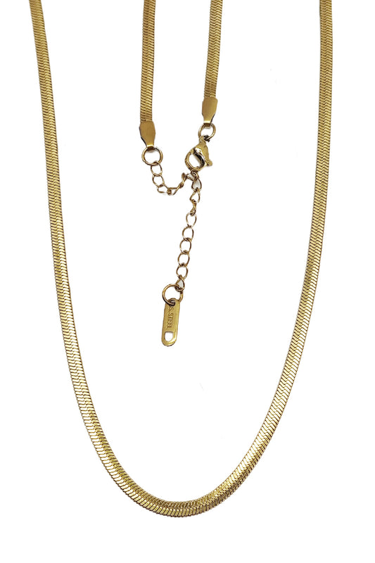 Gold Stainless Steel Snake Chain