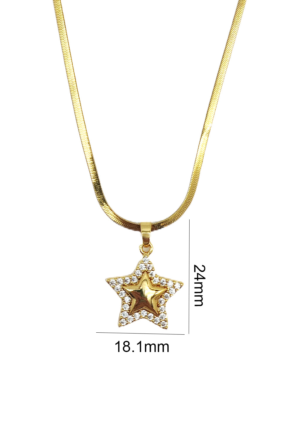 Stainless Steel Star Pendant