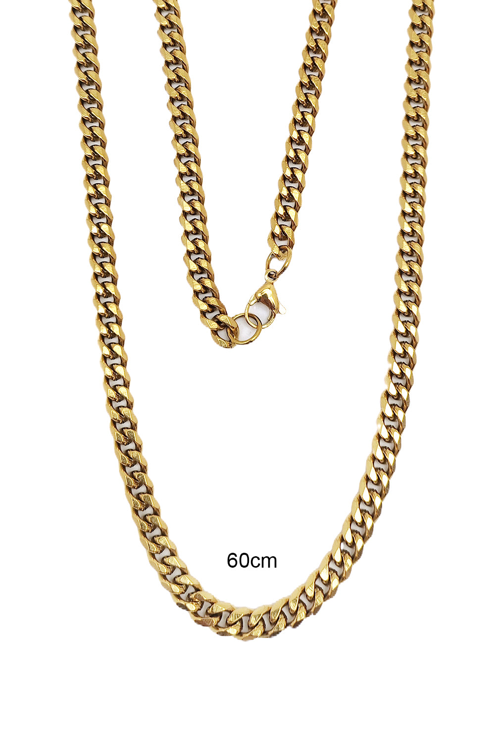 Stainless Steel 60cm Figaro Chain