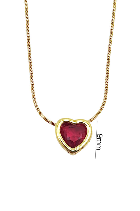 Stainless Steel Heart Pendant