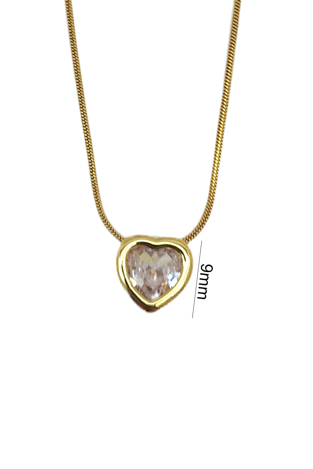 Stainless Steel Heart Pendant