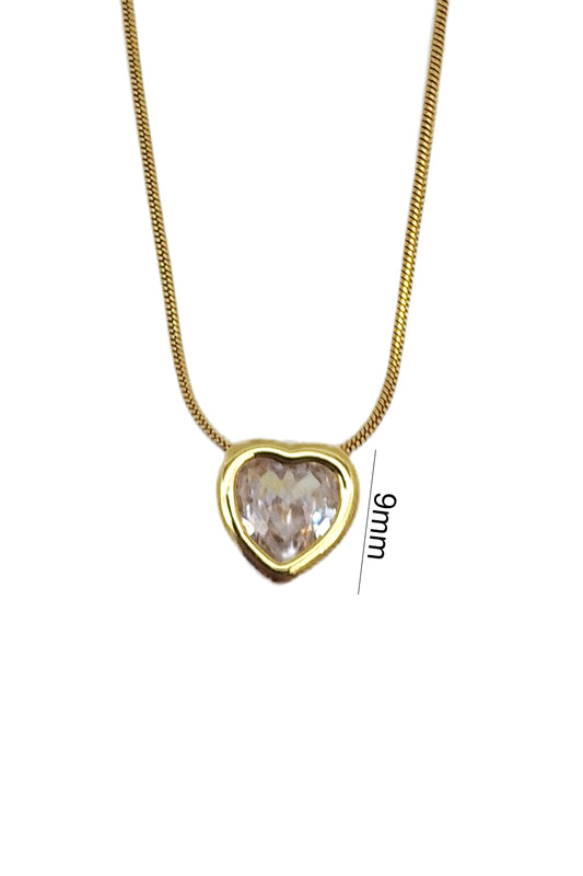 Stainless Steel Heart Pendant
