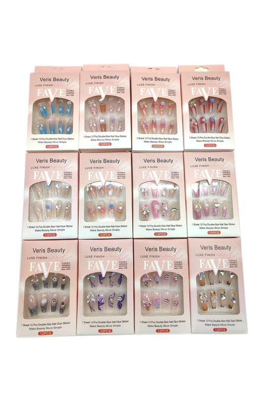 Mix Design Ballerina Press-On Nails