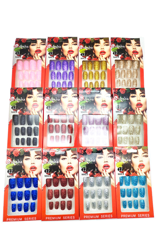Glitter Press-On Nials