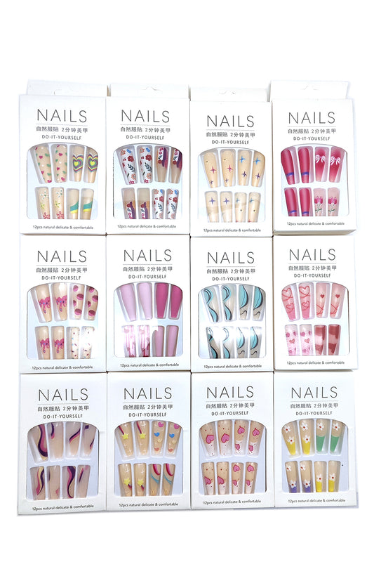 Mix Designs Ballerina Press-On Nails