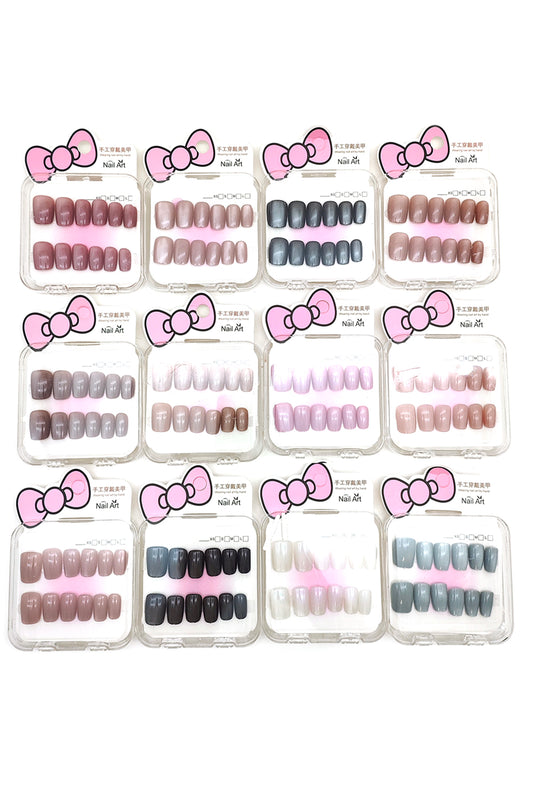 Squared Shape Press-On Nails