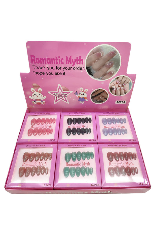 Almond Shape Press-On Nails
